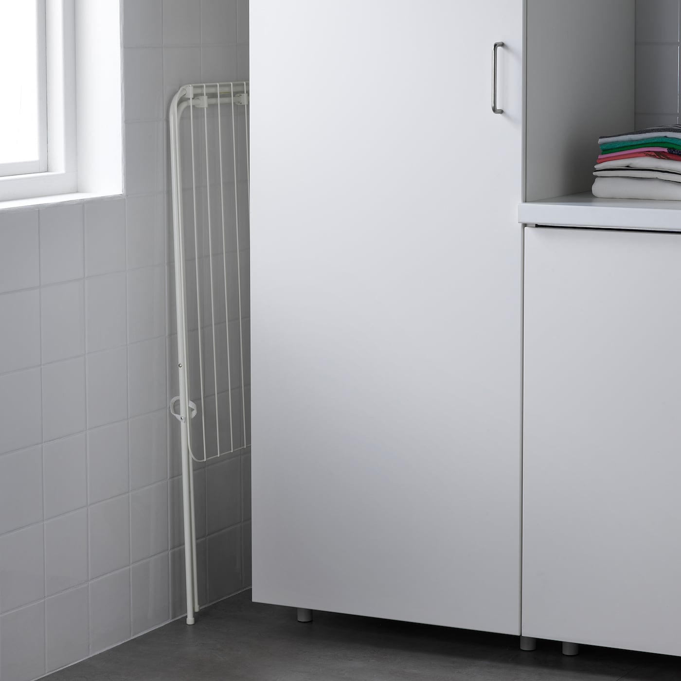 IKEA JÄLL Stendibiancheria Da Interno/esterno Bianco