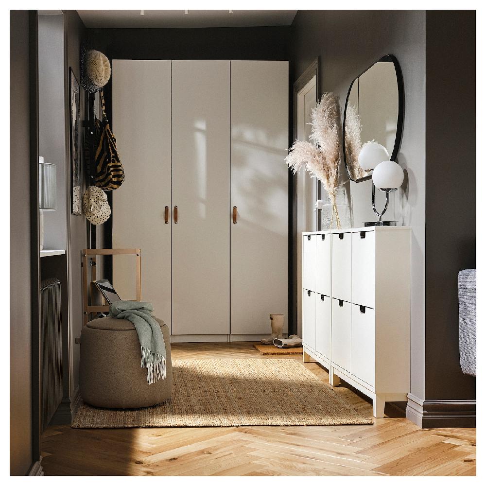 IKEA JÄRRESTAD Pouf Con Contenitore/Tonerud Beige Scuro