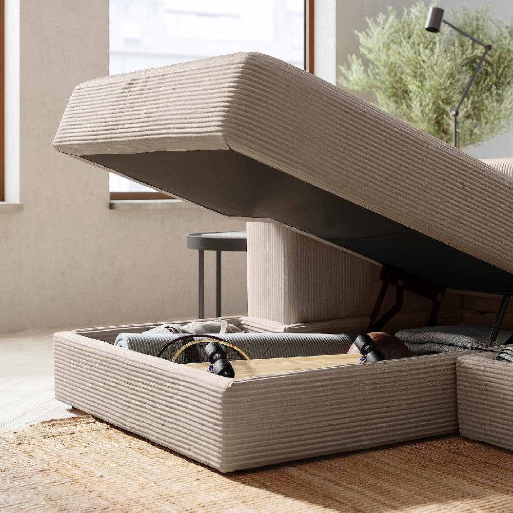 IKEA JÄTTEBO Moduli Chaise-longue Samsala Grigio-beige