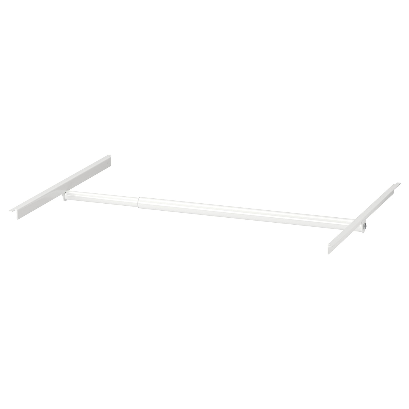 IKEA JONAXEL Bastone appendiabiti regolabile bianco 46-82 cm