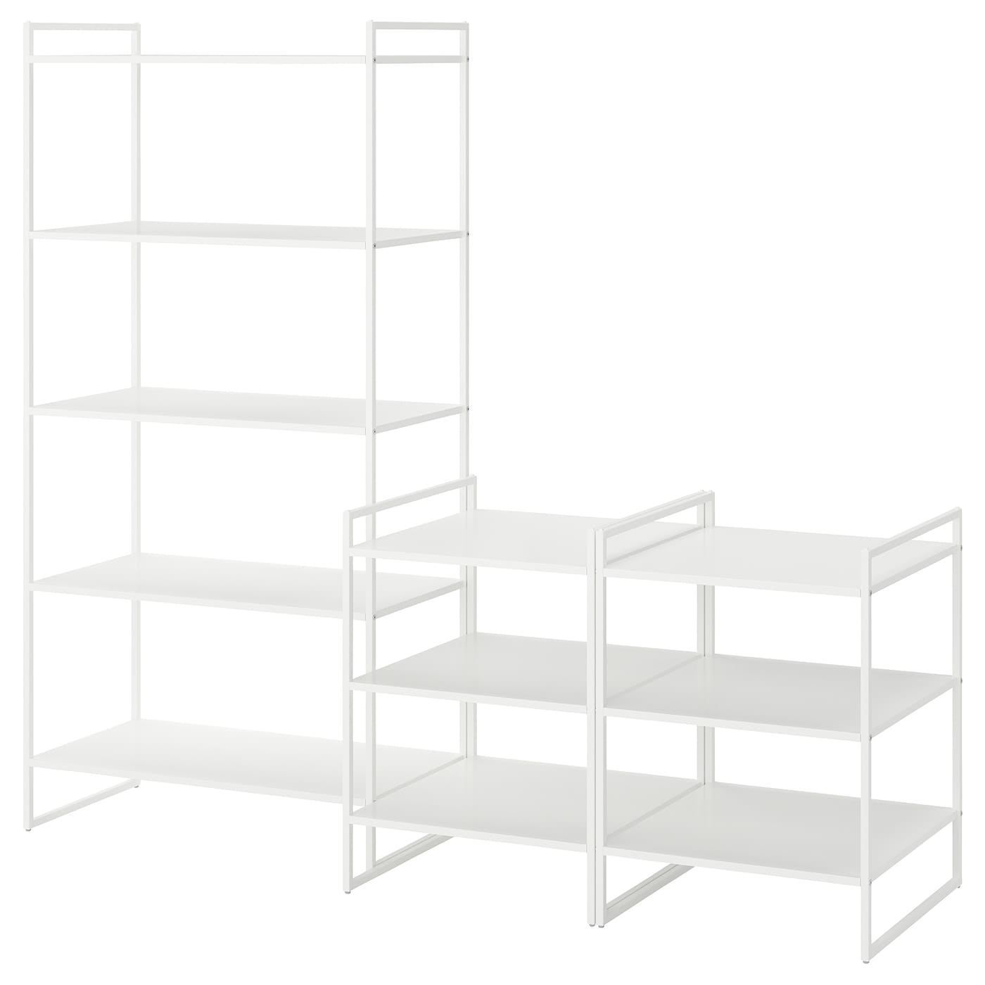 IKEA JONAXEL Combinazione a giorno bianco 182x51x160 cm