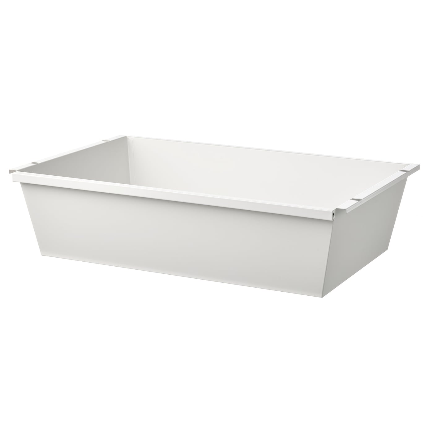 IKEA JOSTEIN Contenitore bianco/da interno/esterno 60x40x15 cm