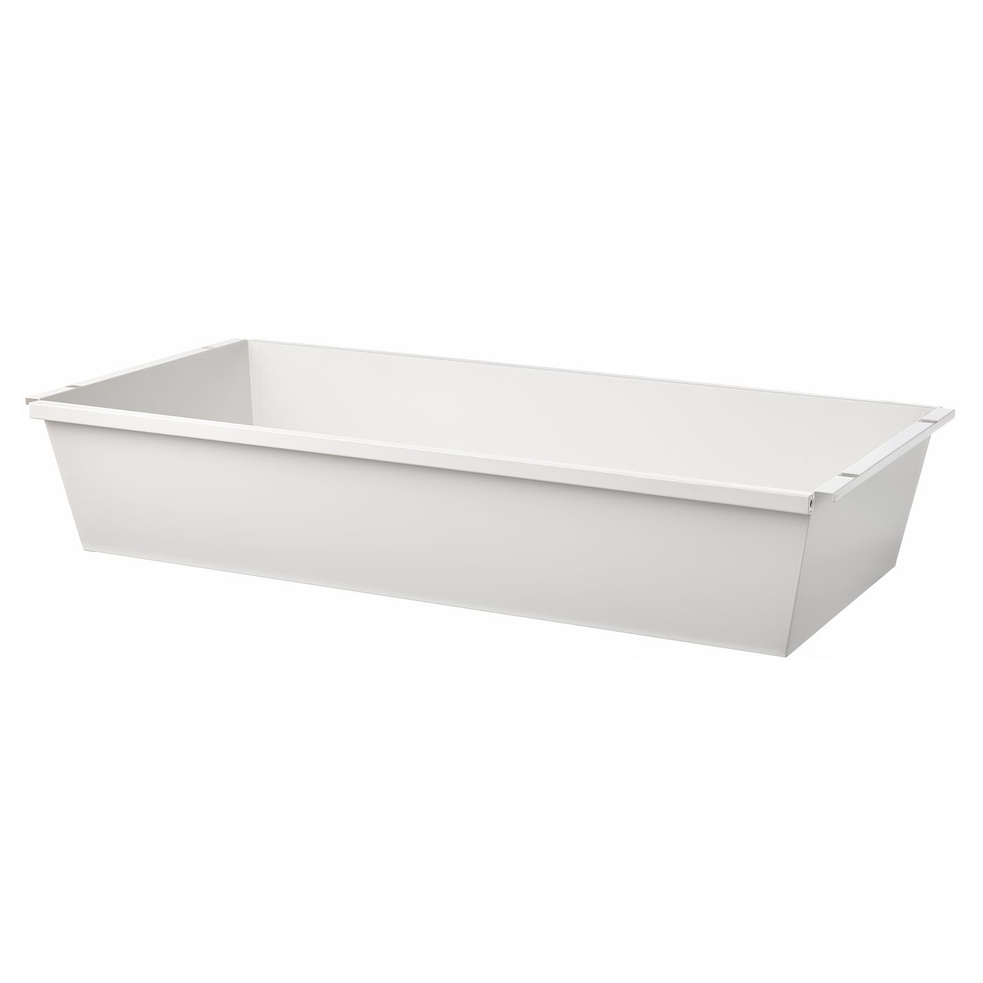 IKEA JOSTEIN Contenitore bianco/da interno/esterno 80x40x15 cm
