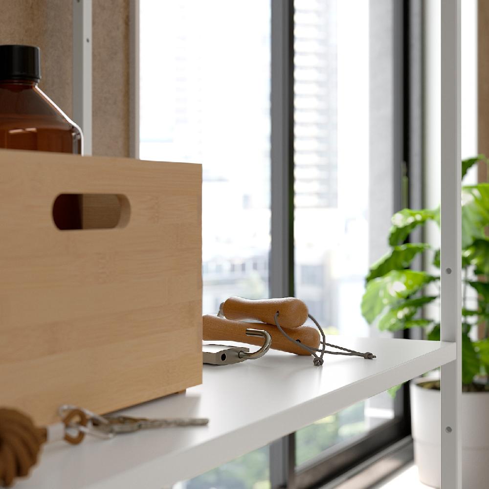 IKEA JOSTEIN Scaffale Con Ante Da Interno/esterno/bianco 81x44x90 Cm