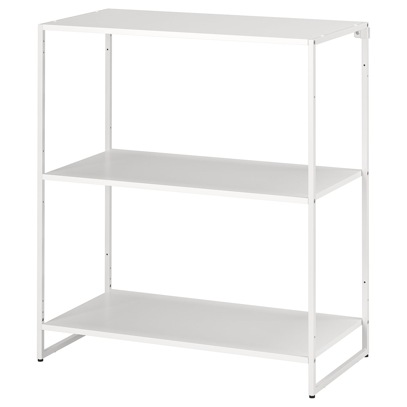 IKEA JOSTEIN Scaffale da interno/esterno/metallo bianco 81x40x90 cm