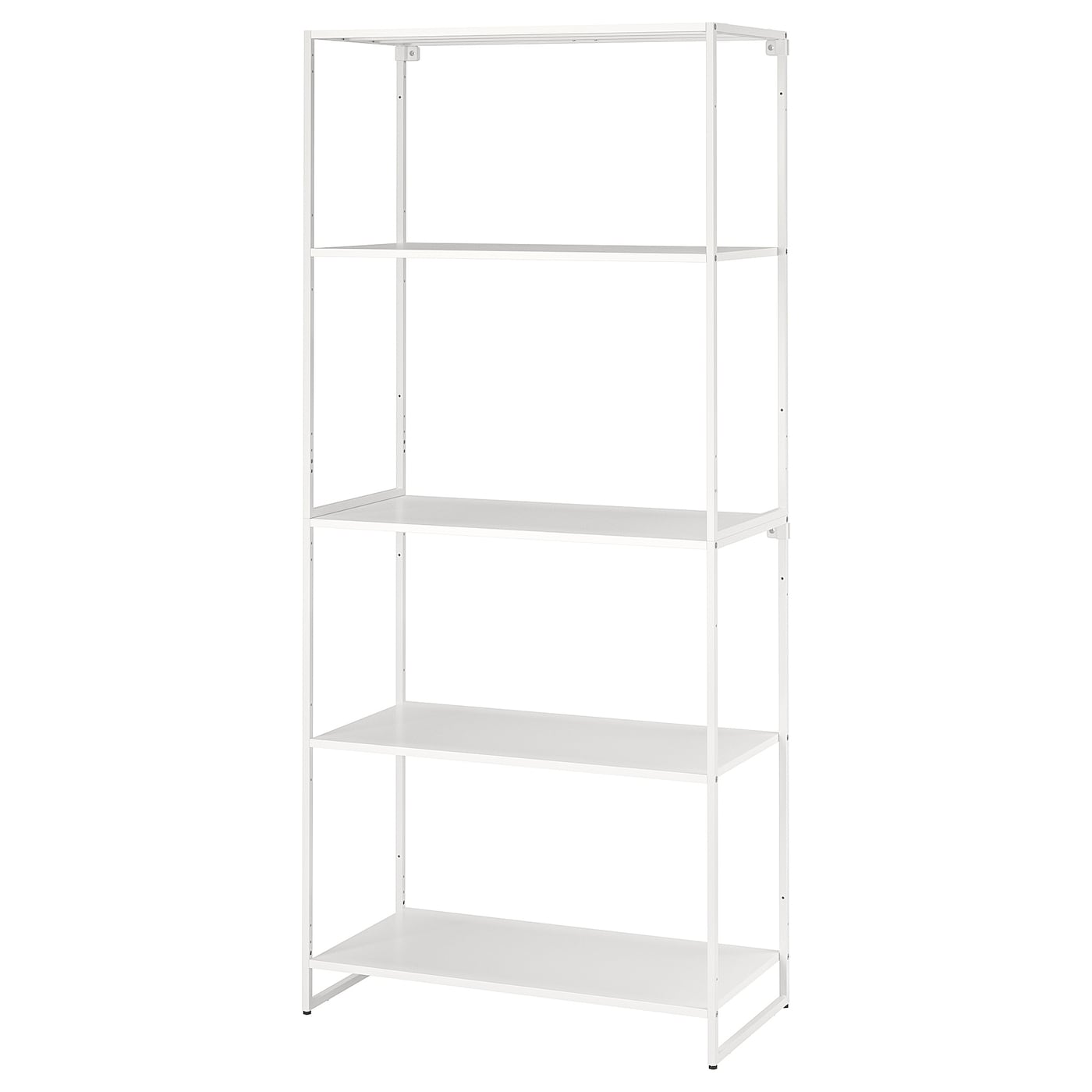 IKEA JOSTEIN Scaffale da interno/esterno/metallo bianco 81x40x180 cm
