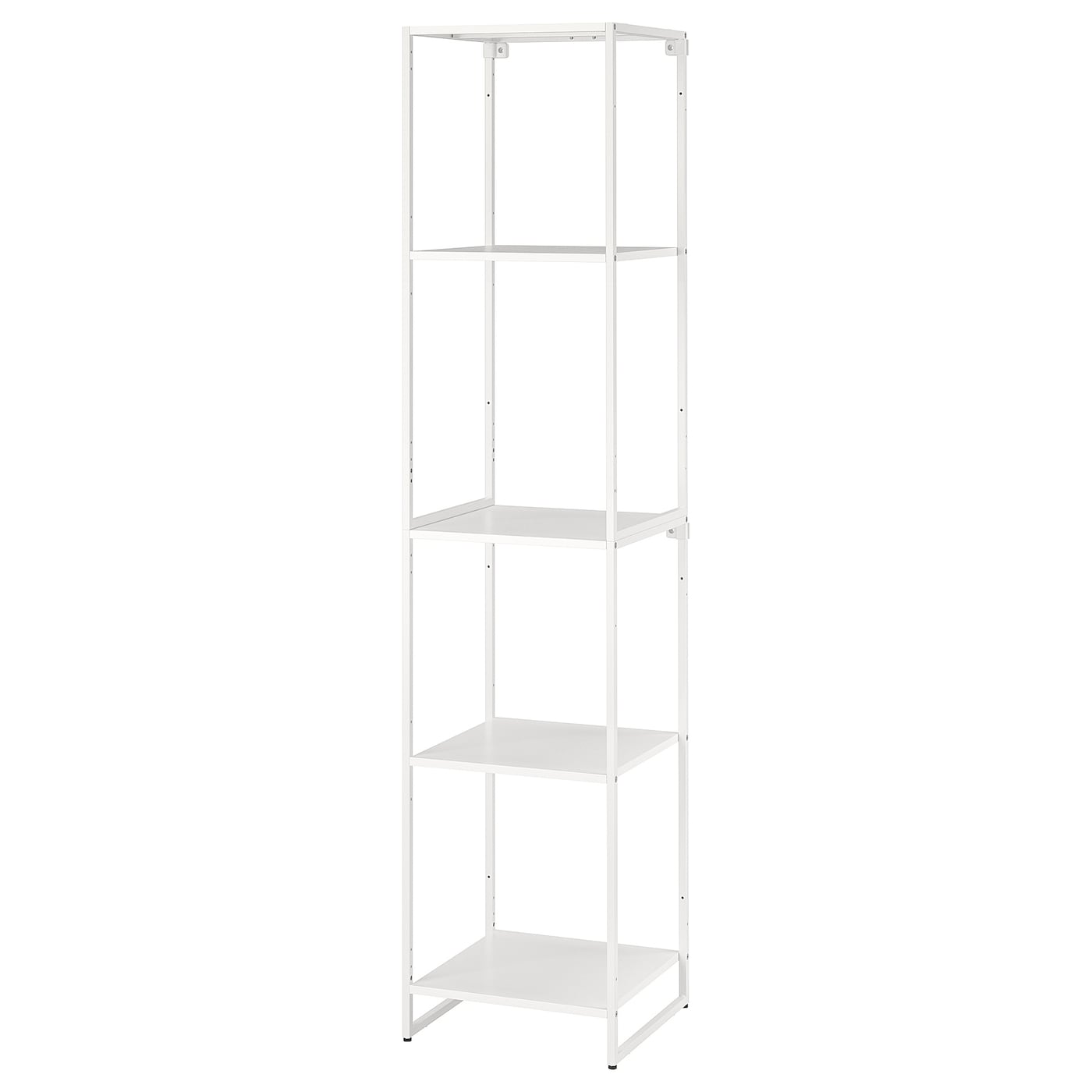 IKEA JOSTEIN Scaffale da interno/esterno/metallo bianco 41x40x180 cm