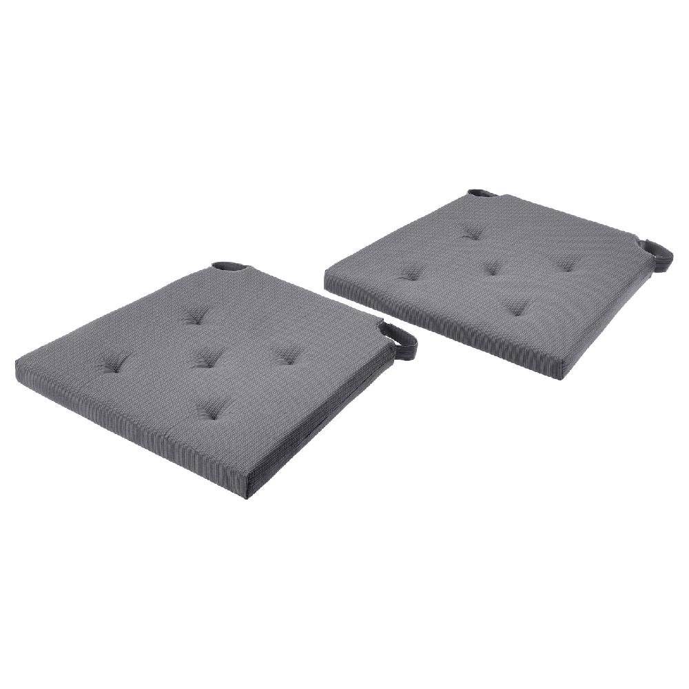 IKEA JUSTINA Cuscino per sedia grigio 42/35x40x4 cm