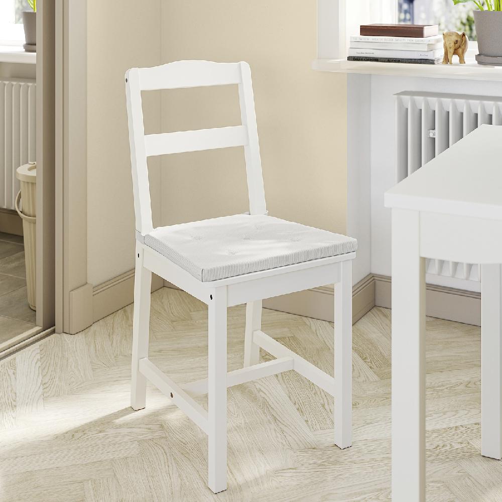 IKEA JUSTINA Cuscino Per Sedia Naturale 42/35x40x4 Cm