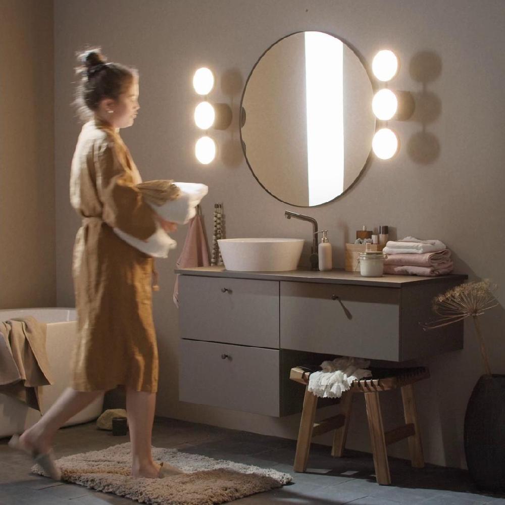 IKEA KABOMBA Lampada Da Parete A LED Intensità Luminosa Regolabile Opaco/nero 47x14 Cm