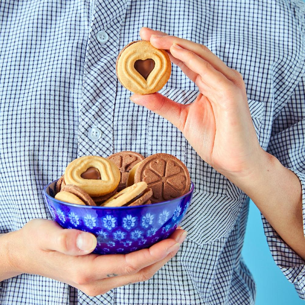 IKEA KAFFEREP Biscotti Con Ripieno Al Gusto Di Cioccolato Certificato Rainforest Alliance 176 G