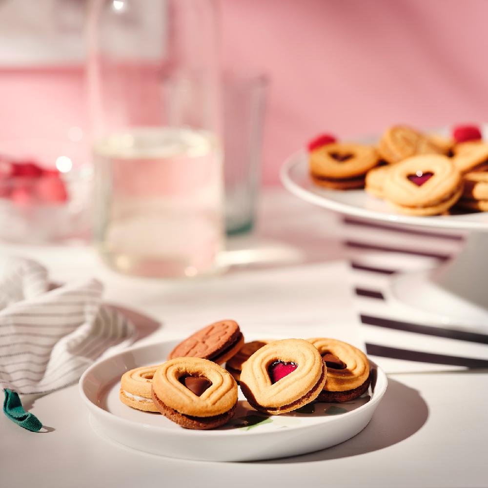 IKEA KAFFEREP Biscotti Con Ripieno All'aroma Di Lampone 176 G