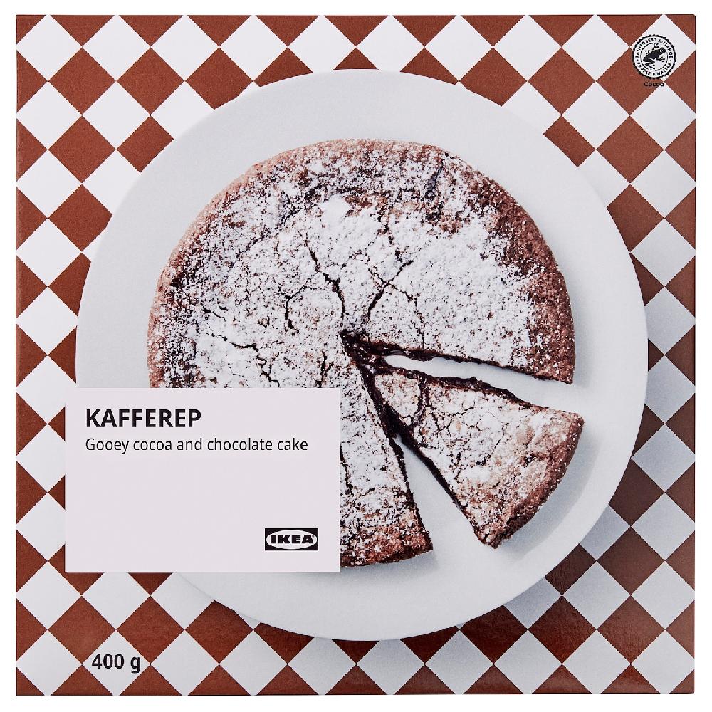 IKEA KAFFEREP Torta cremosa al cacao e cioccolato surgelato Certificato Rainforest Alliance 400 g