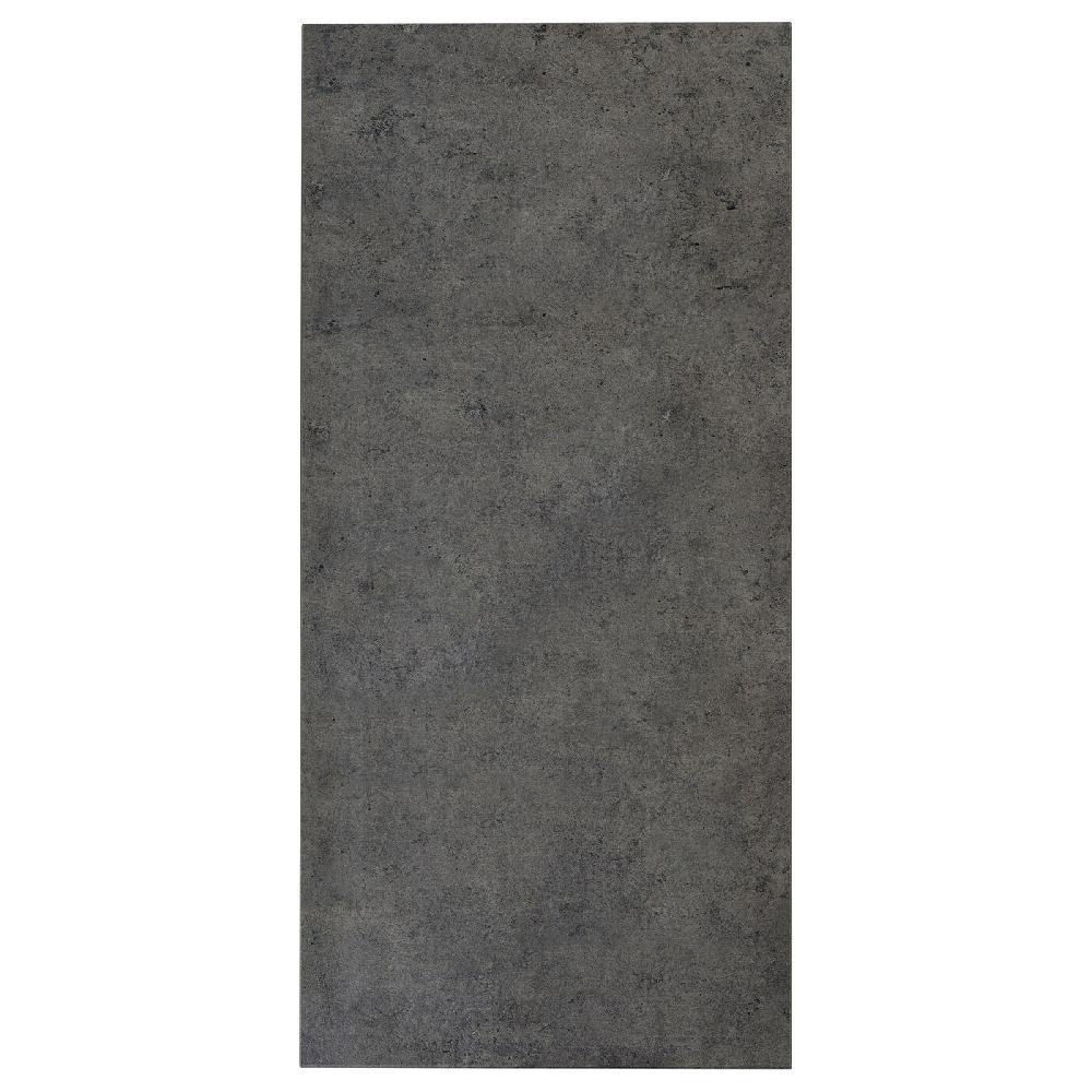 IKEA KALHYTTAN Rivestimento laterale grigio scuro effetto cemento 39x83 cm