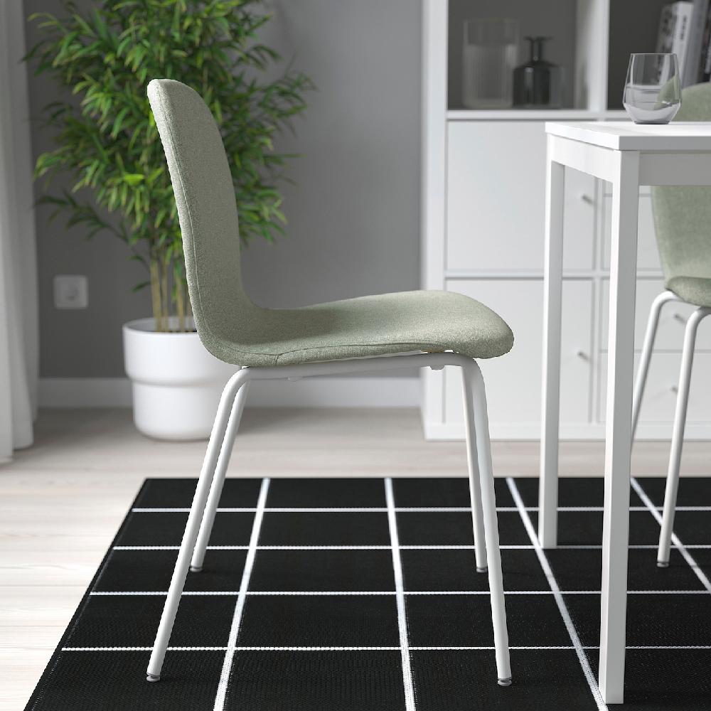 IKEA KARLPETTER Sedia Gunnared Verde Chiaro/Sefast Bianco