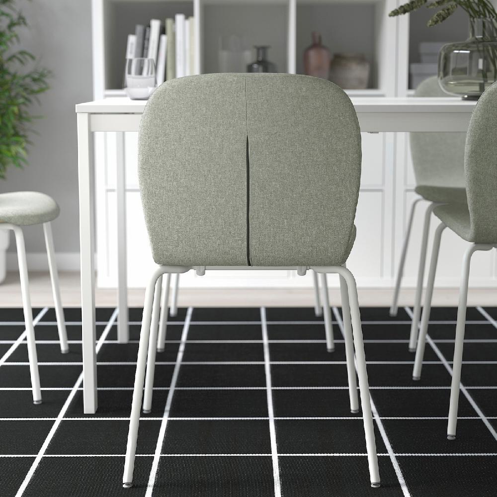 IKEA KARLPETTER Sedia Gunnared Verde Chiaro/Sefast Bianco