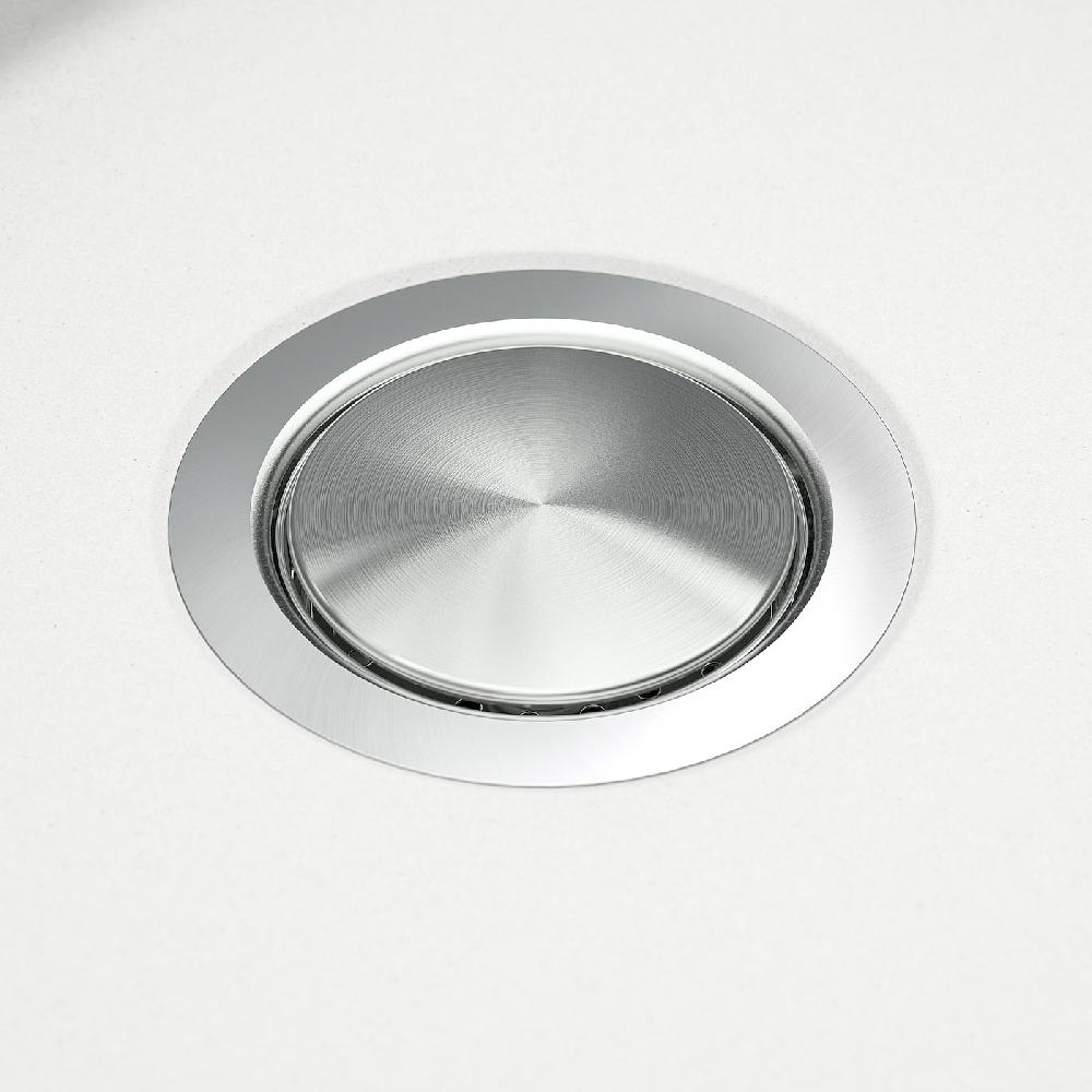 IKEA KILSVIKEN Lavello Da Incasso 1 Vasca Bianco/materiale Composito Di Quarzo 56x46 Cm