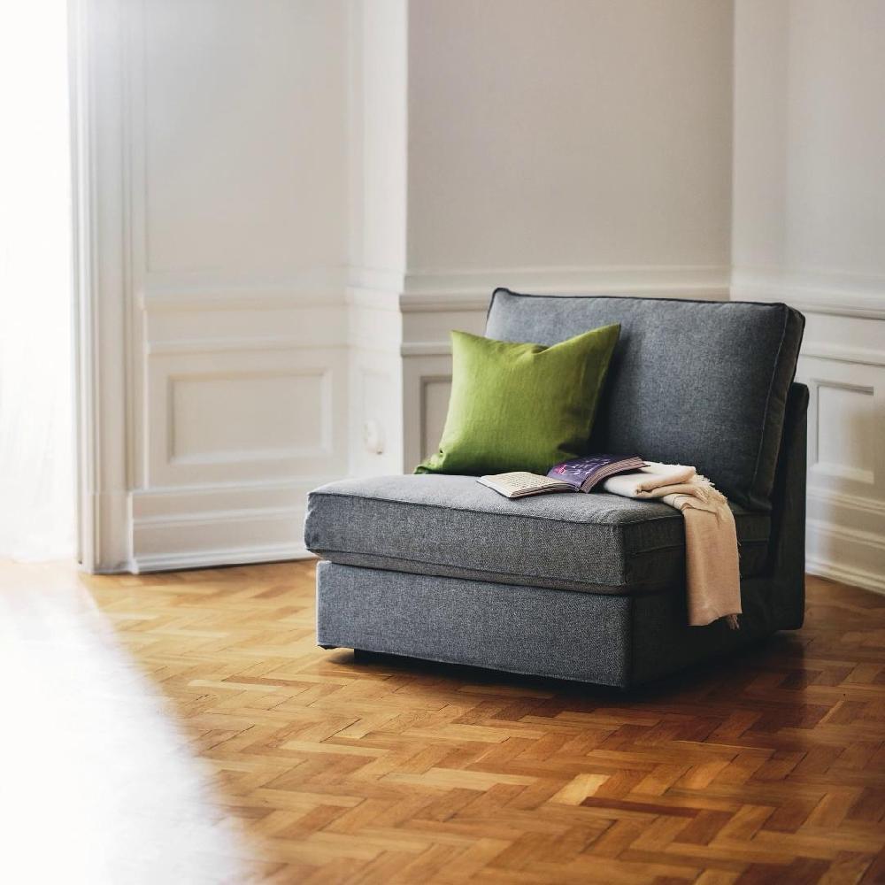 IKEA KIVIK Divano Letto A 1 Posto Tibbleby Beige/grigio