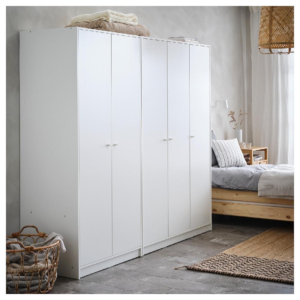 IKEA KLEPPSTAD Guardaroba Con 2 Ante Bianco 79x176 Cm