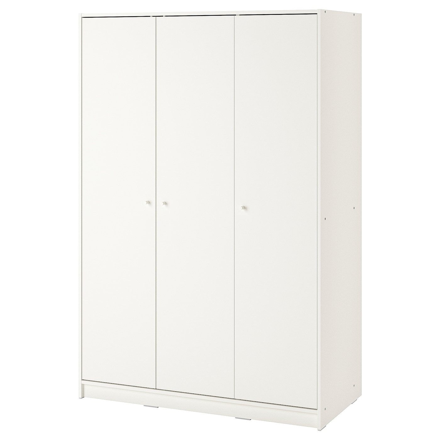 IKEA KLEPPSTAD Guardaroba con 3 ante bianco 117x176 cm