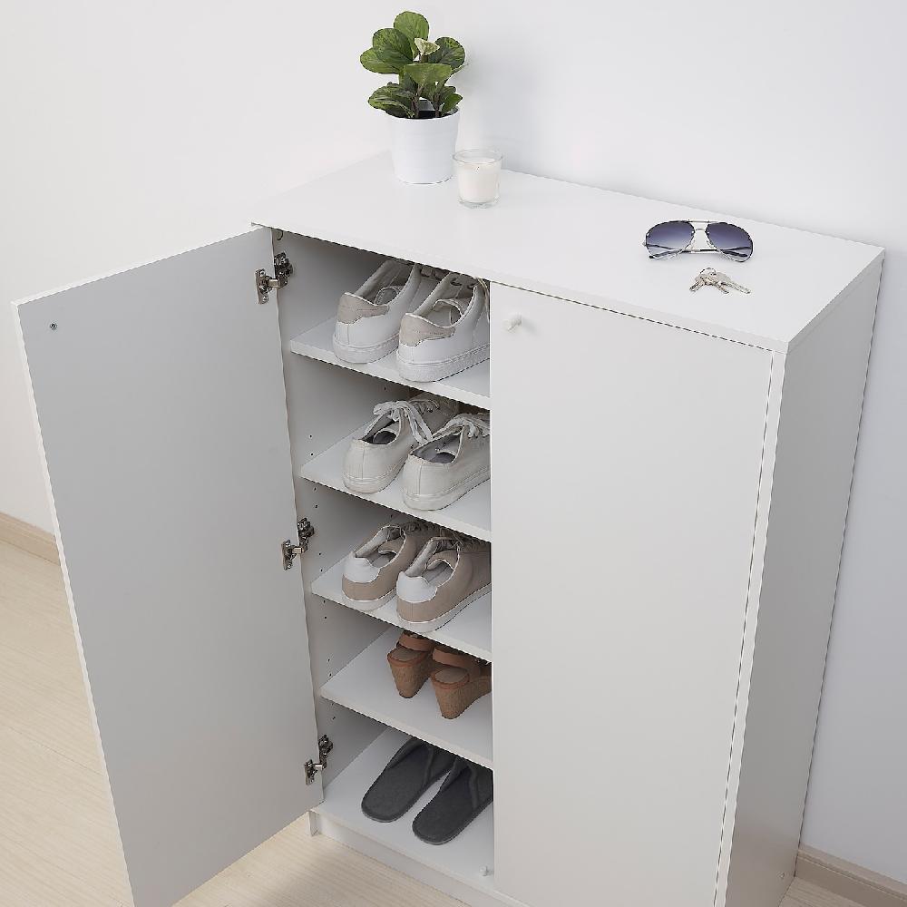 IKEA KLEPPSTAD Scarpiera/elemento Contenitore Bianco 80x35x117 Cm