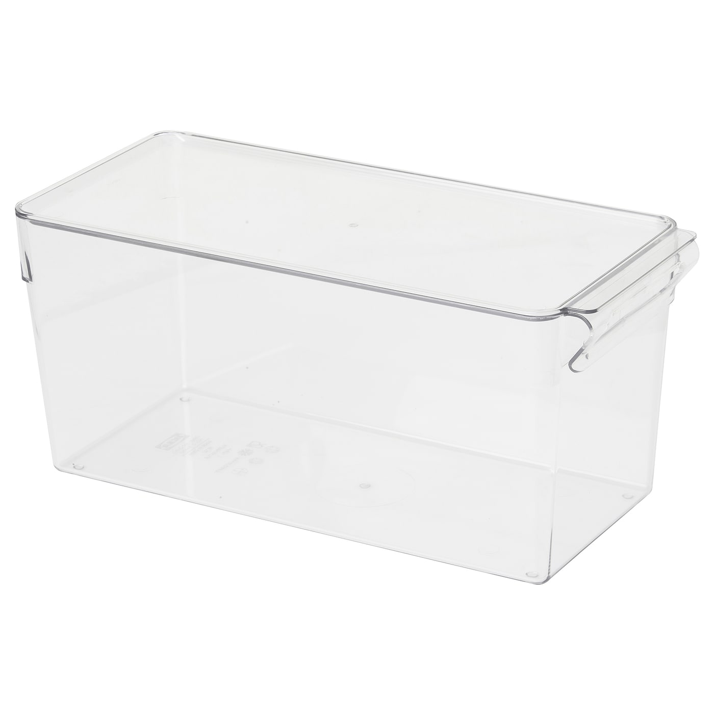 IKEA KLIPPKAKTUS Contenitore per frigorifero trasparente 32x14x14 cm