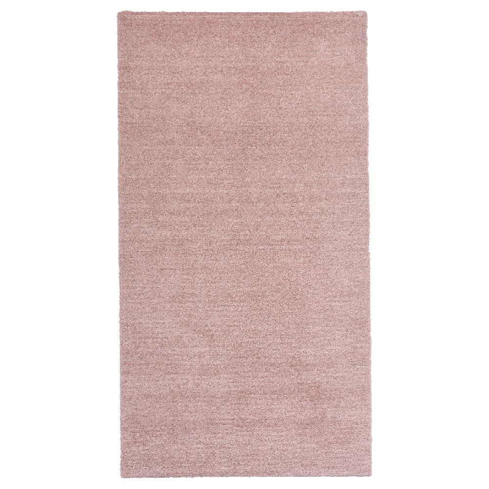IKEA KNARDRUP Tappeto pelo corto rosa pallido 80x150 cm