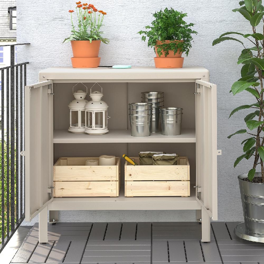 IKEA KOLBJÖRN Mobile Da Interno/esterno Beige 80x81 Cm