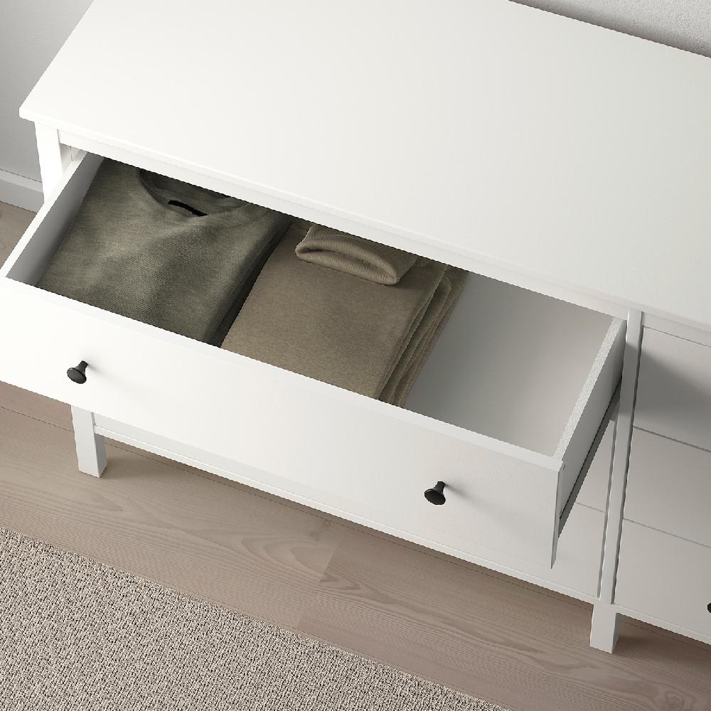 IKEA KOPPANG Cassettiera Con 6 Cassetti Bianco 172x83 Cm