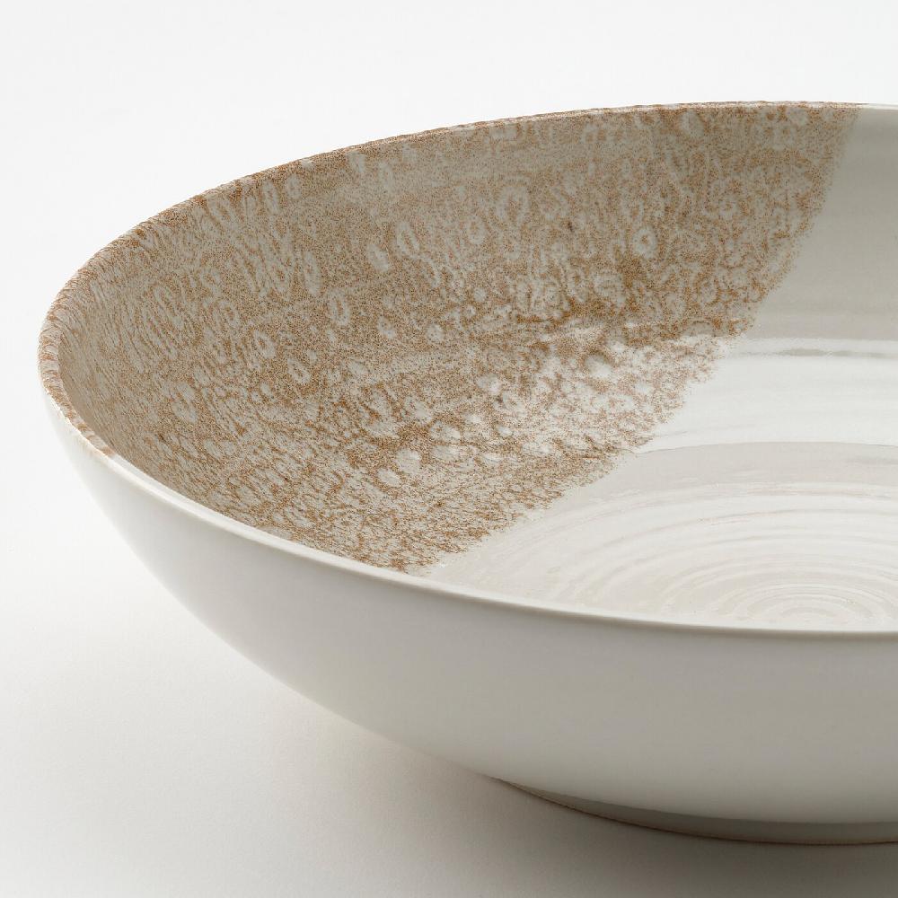 IKEA KRUSTISTEL Piatto Fondo Fantasia/beige Chiaro 19 Cm