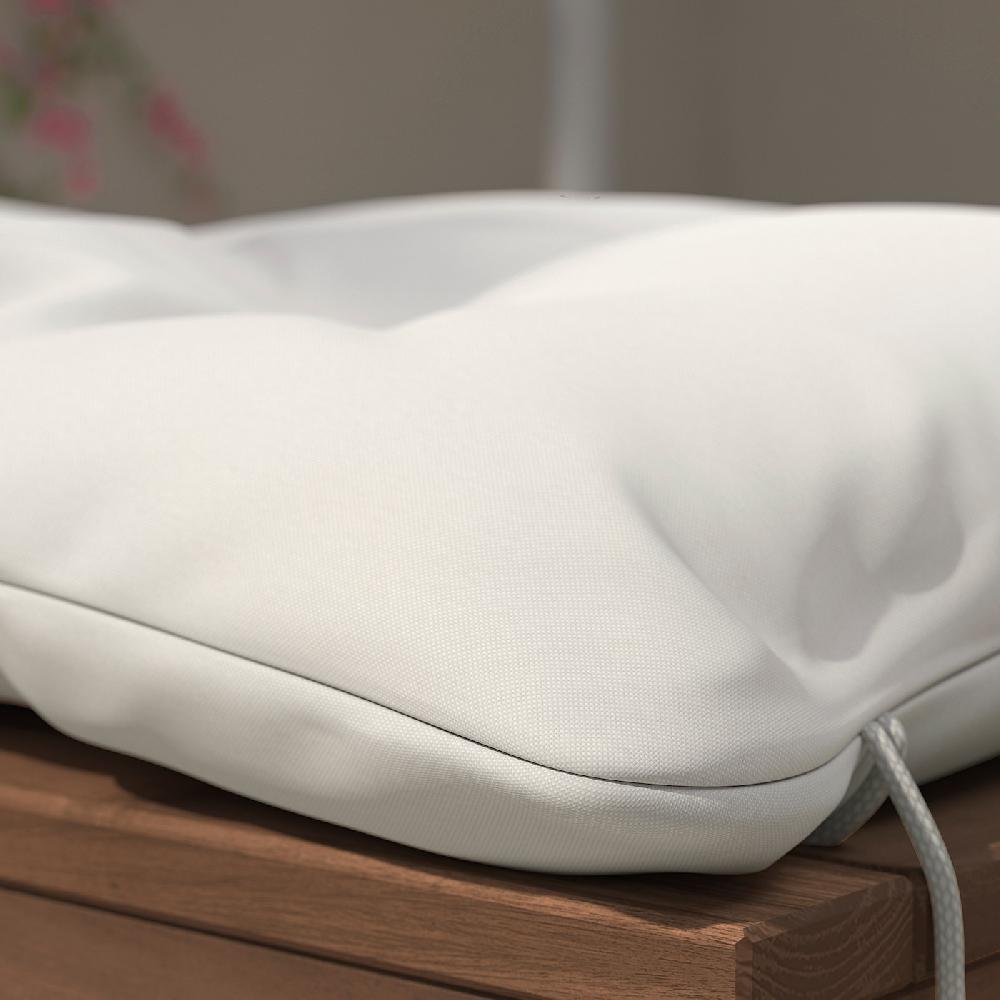 IKEA KUDDARNA Cuscino Per Panca Da Giardino Grigio Chiaro-beige 120x40 Cm