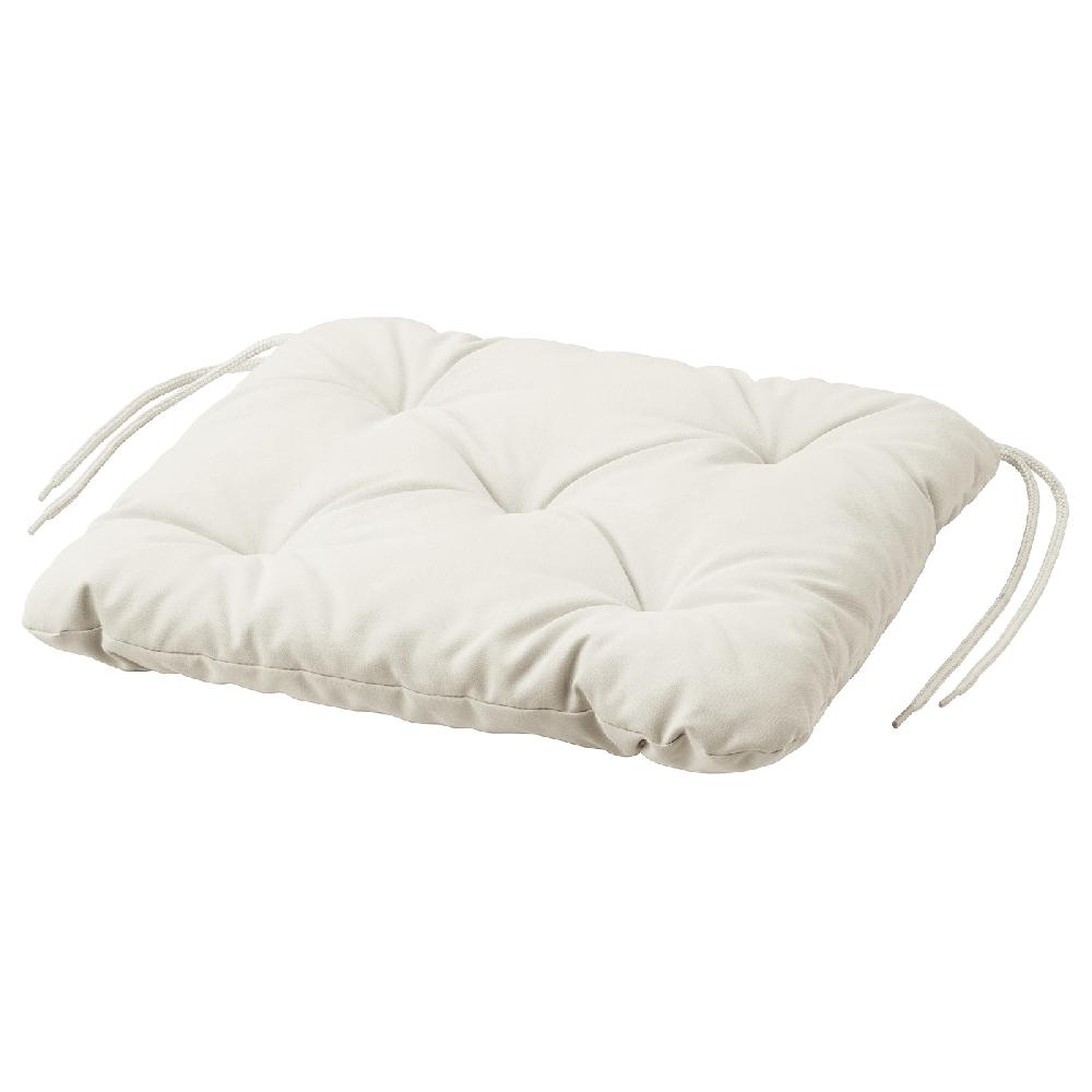 IKEA KUDDARNA Cuscino per sedia da esterno grigio chiaro-beige 36x32 cm