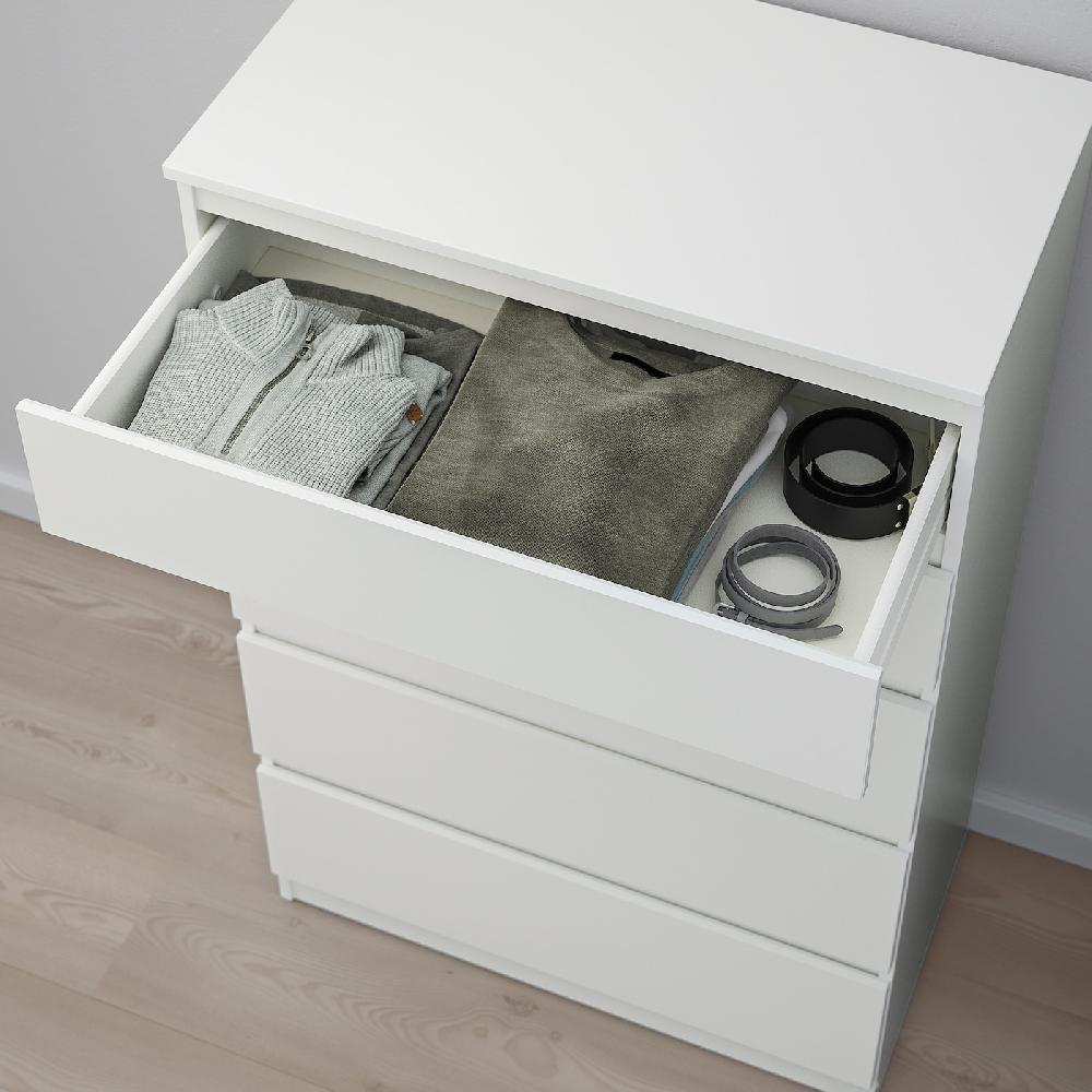 IKEA KULLEN Cassettiera Con 5 Cassetti Bianco 70x112 Cm