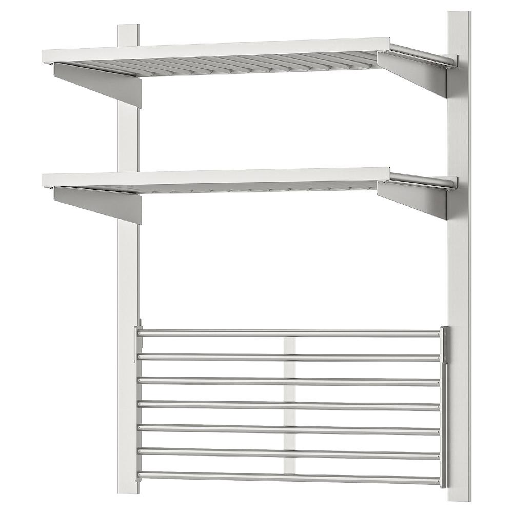 IKEA KUNGSFORS Binario C Ripiano/griglia Da Parete Inox