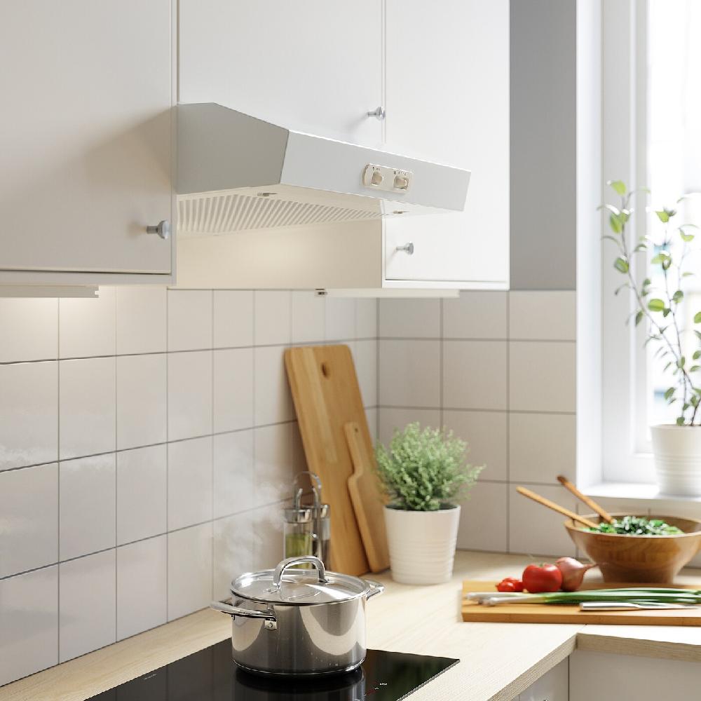 IKEA LAGAN Cappa Da Fissare Alla Parete Bianco 60 Cm