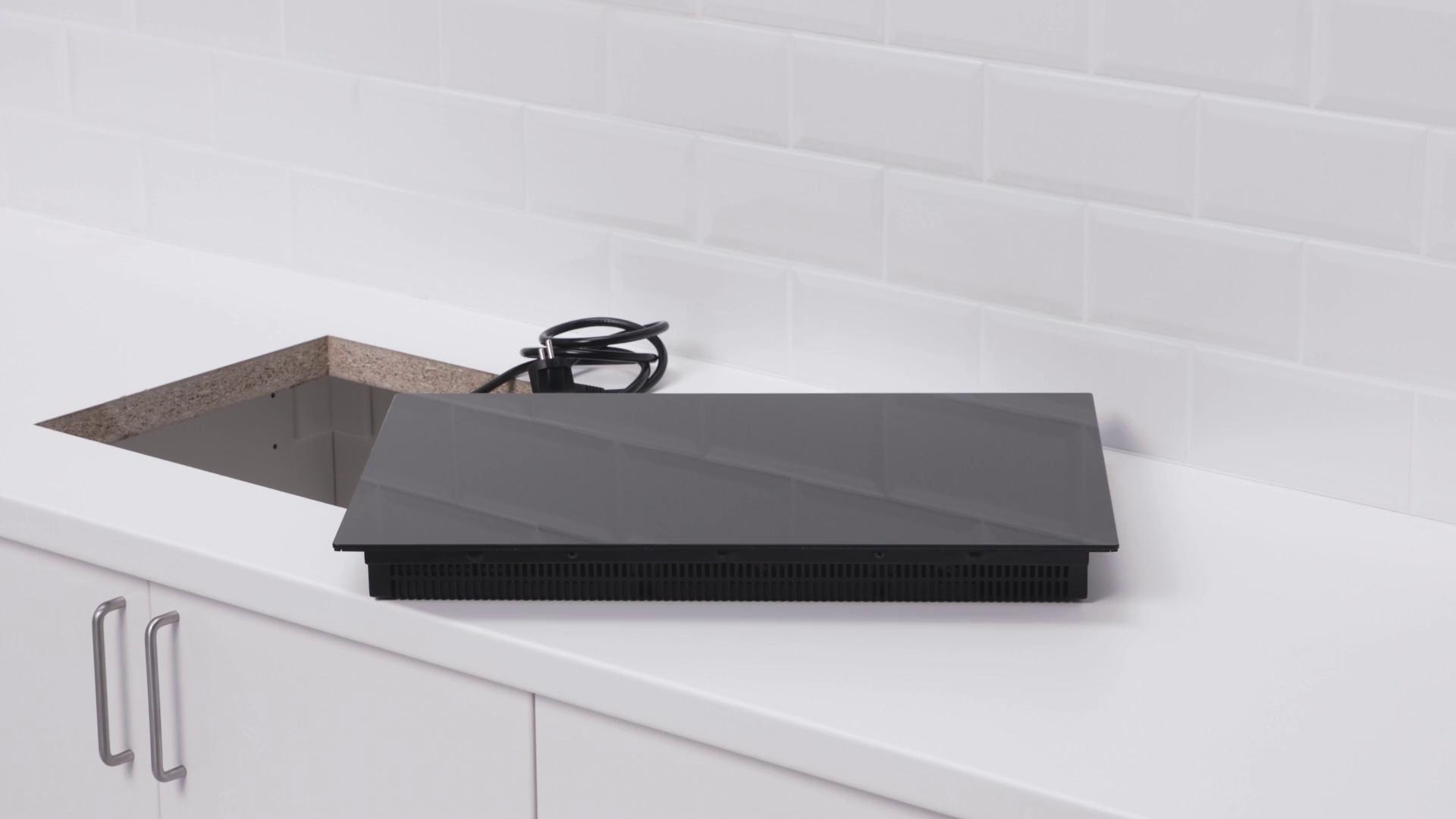 IKEA LAGAN Piano Cottura A Induzione Plug-in 2 Zone/nero