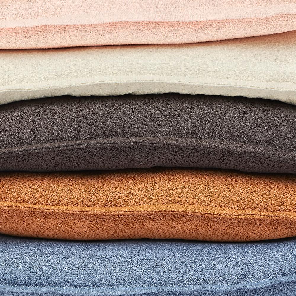 IKEA LAGERPOPPEL Fodera Per Cuscino Antracite 40x58 Cm