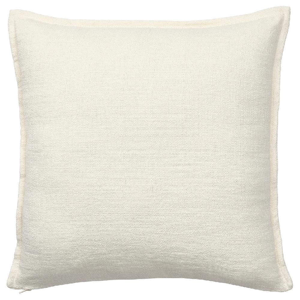 IKEA LAGERPOPPEL Fodera per cuscino bianco sporco 50x50 cm