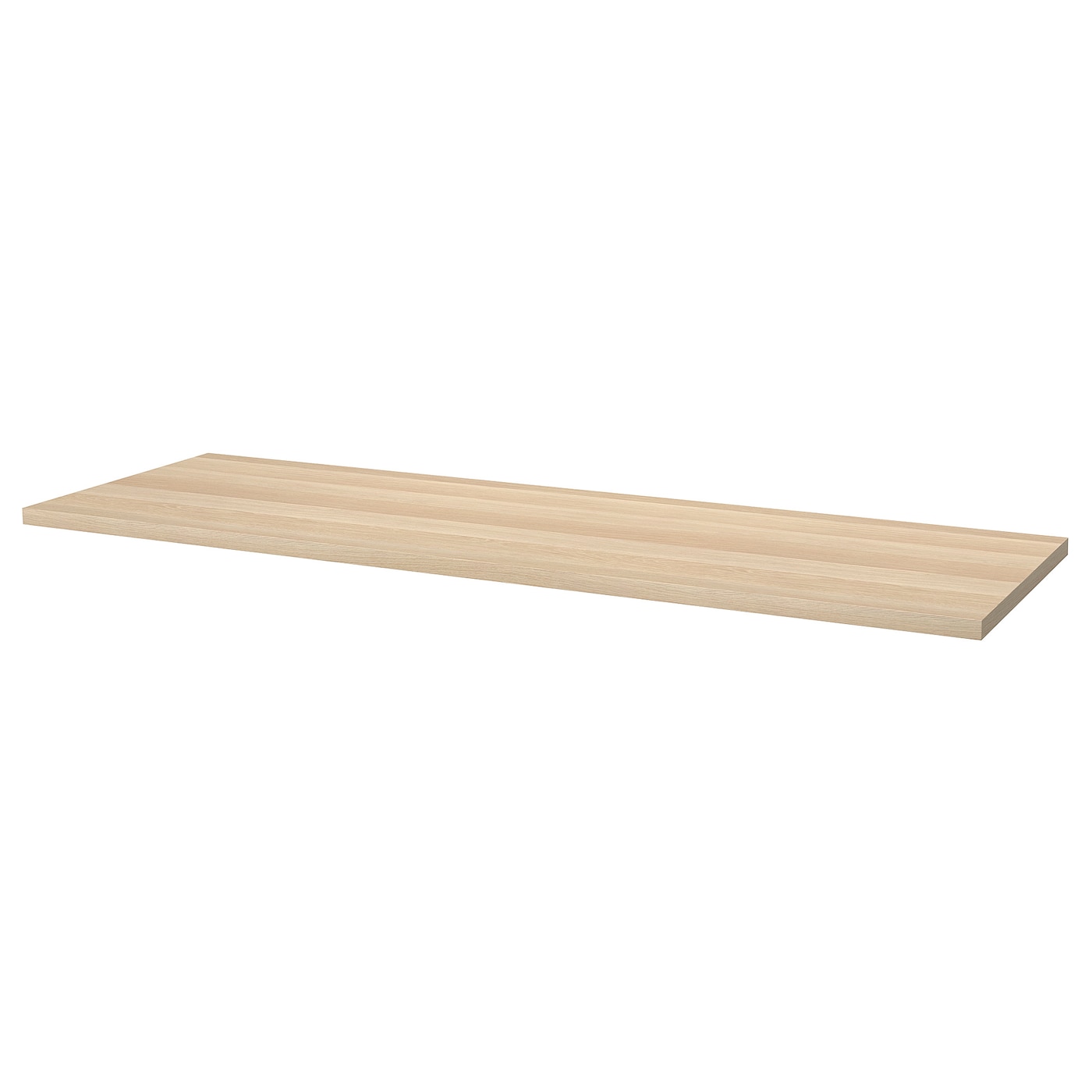 IKEA LAGKAPTEN Piano tavolo mordente bianco effetto rovere 200x60 cm