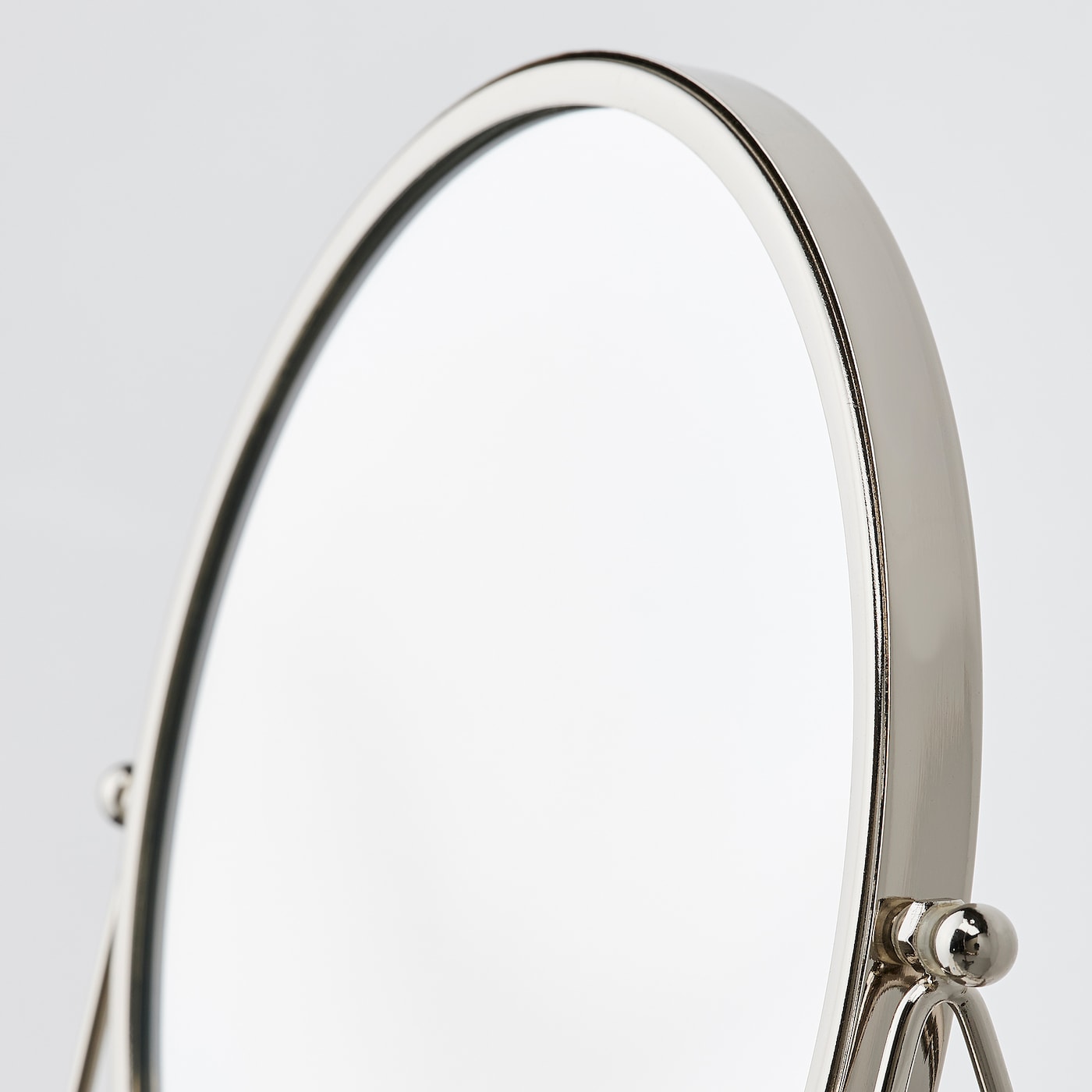 IKEA LASSBYN Specchio Da Tavolo Color Argento 17 Cm