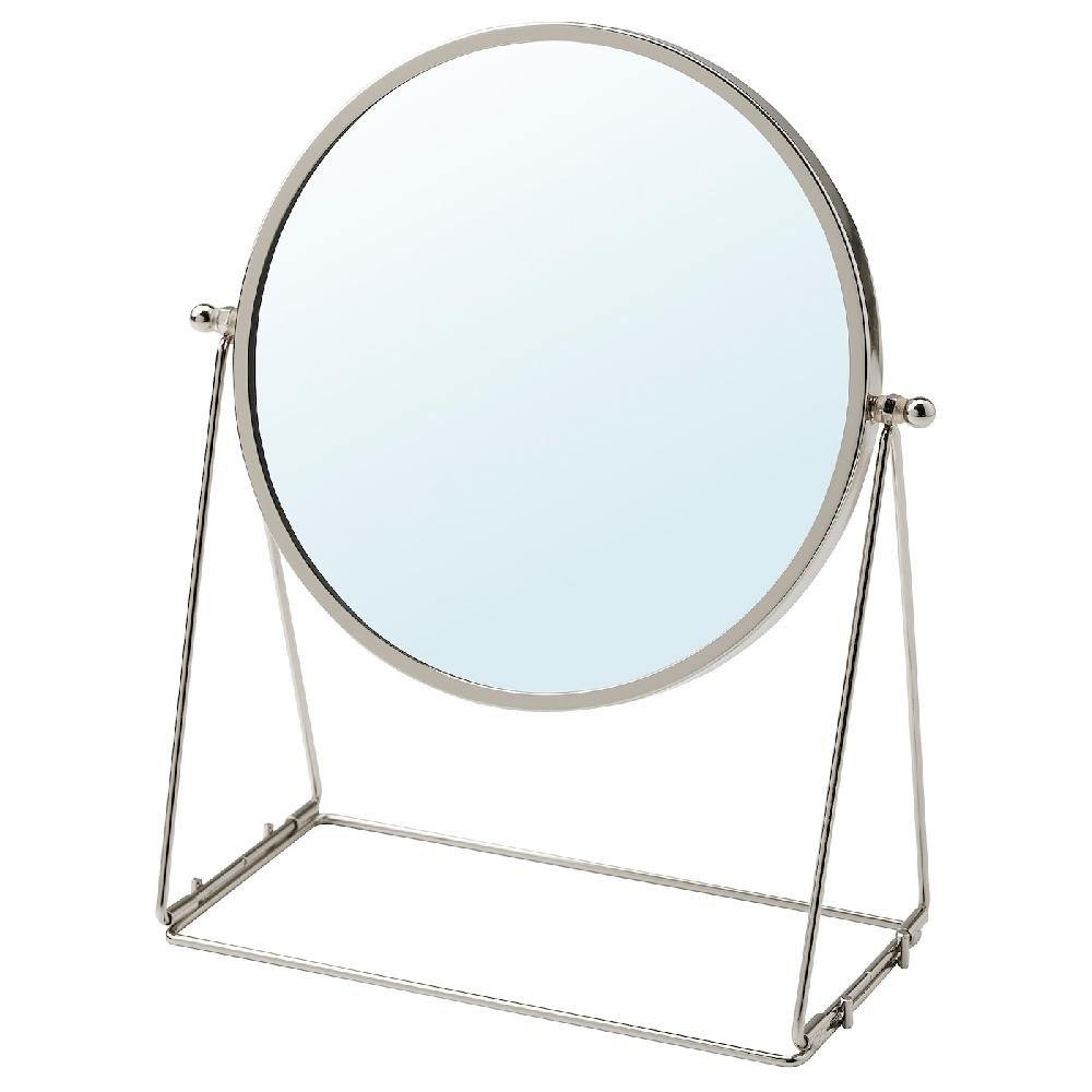 IKEA LASSBYN Specchio da tavolo color argento 17 cm
