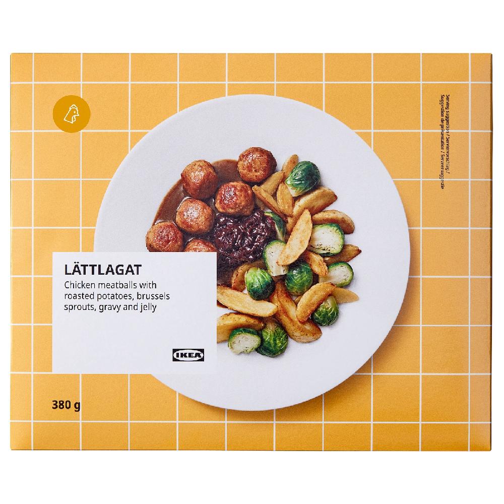 IKEA LÄTTLAGAT Polpette pollo con patate arrosto pasto pronto surgelato 380 g