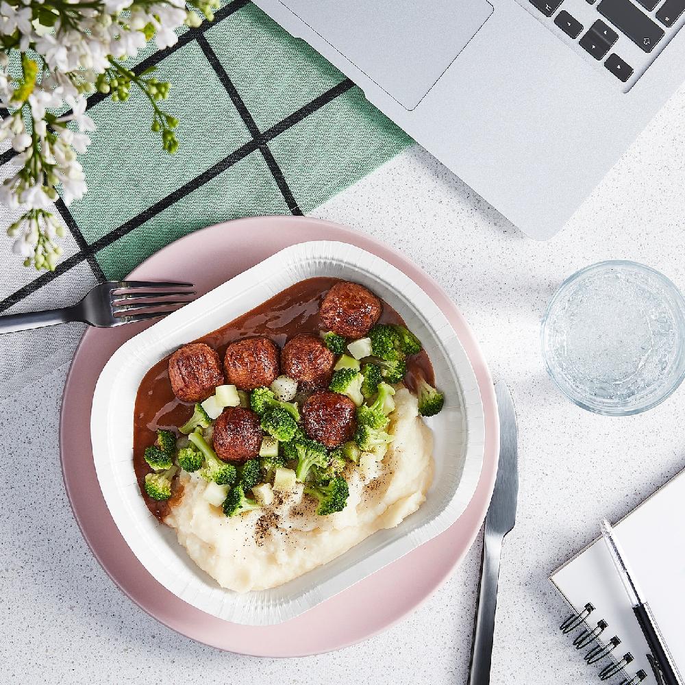 IKEA LÄTTLAGAT Polpette Vegetali E Purè Di Patate Pasto Pronto Surgelato 380 G