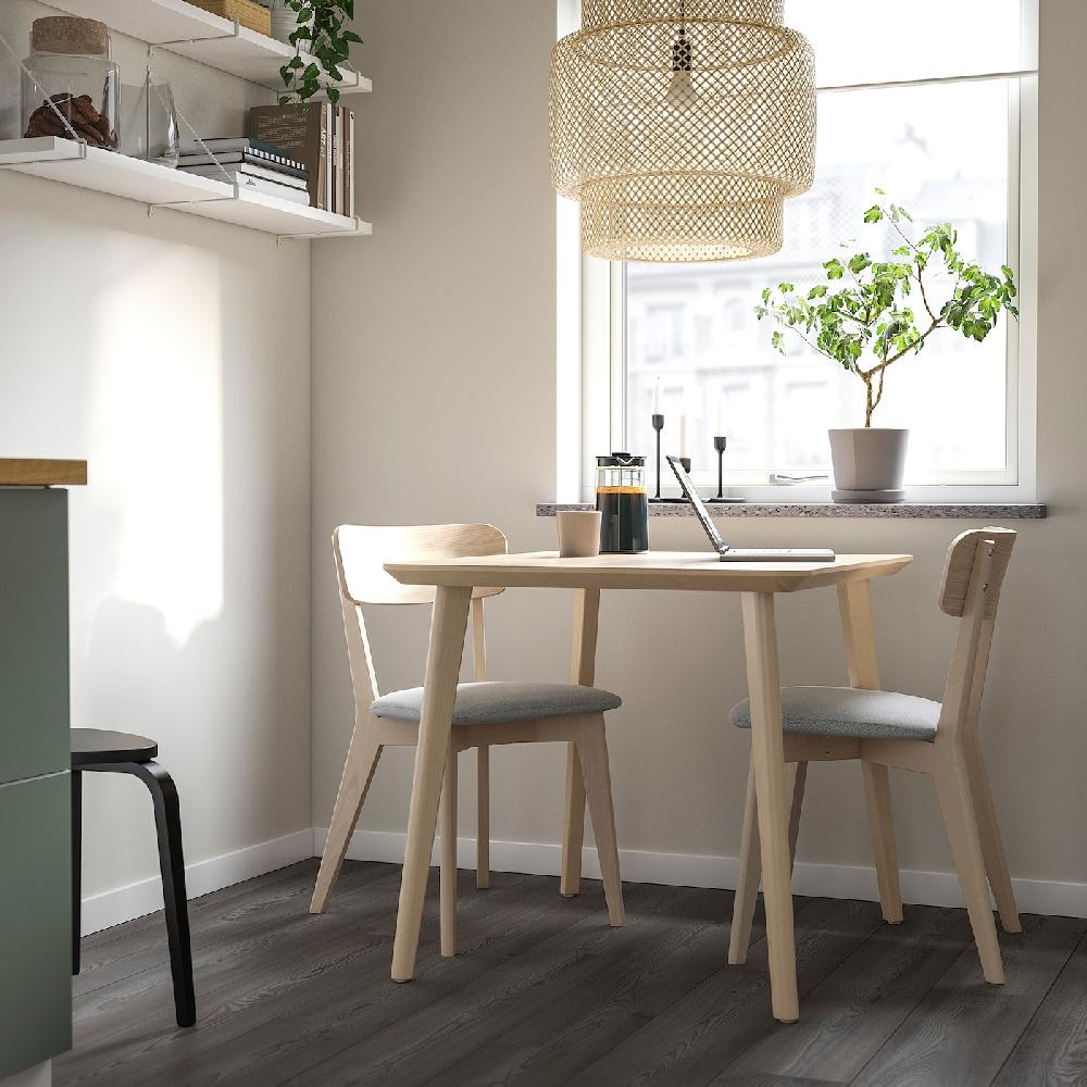 IKEA LISABO Tavolo Impiallacciatura Di Frassino 88x78 Cm