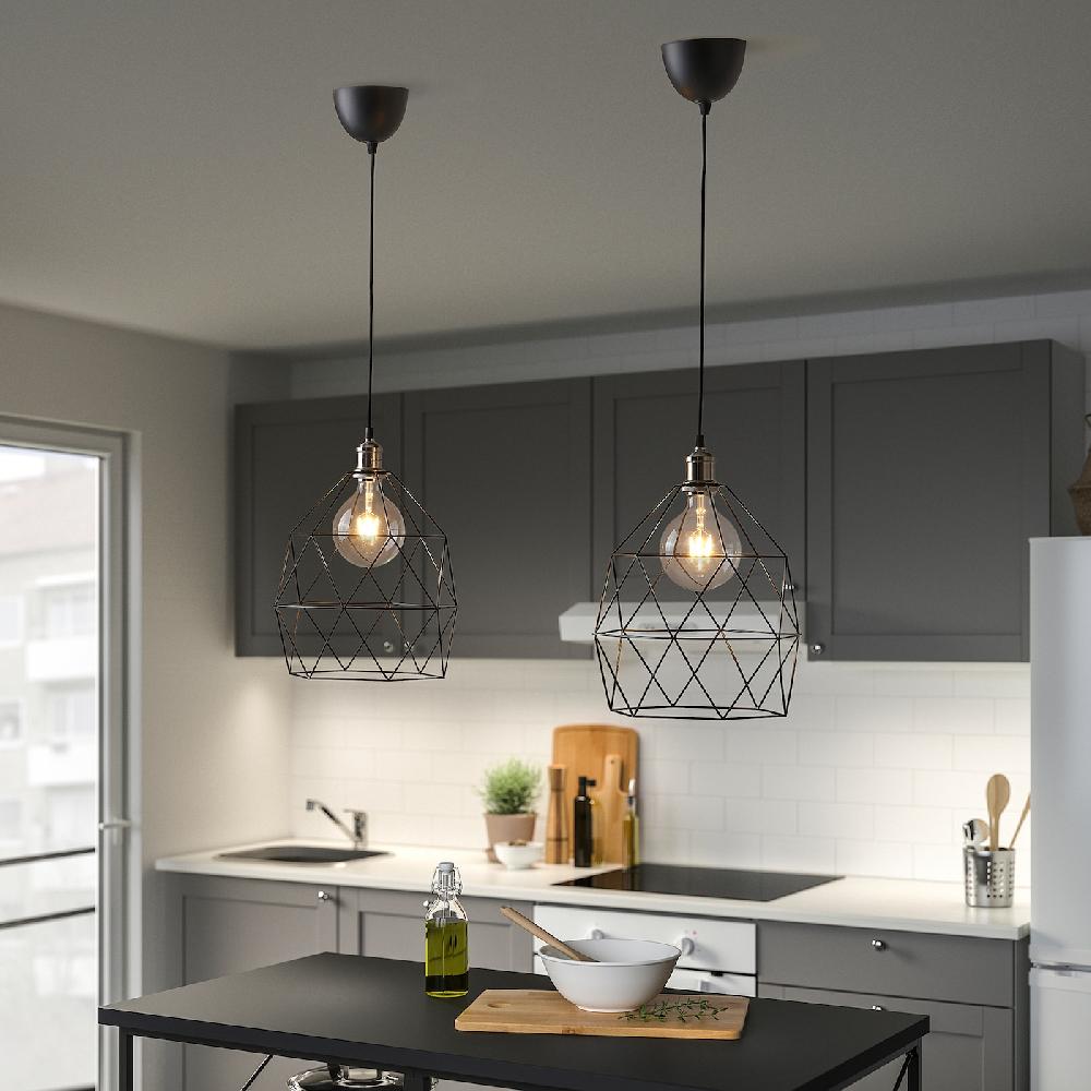 IKEA LUNNOM Lampadina A LED E27 470 Lumen Intensità Luminosa Regolabile/globo Vetro Trasparente 125 Mm