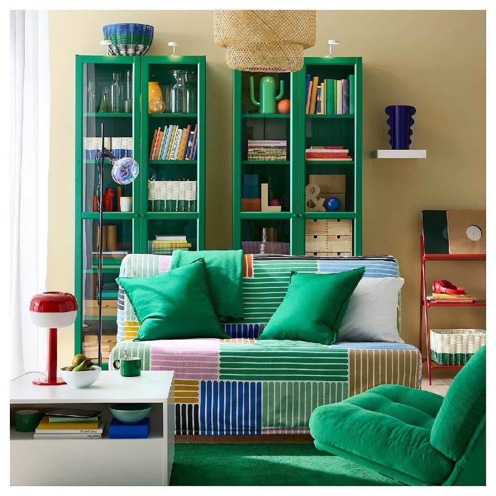 IKEA LYCKSELE LÖVÅS Divano Letto A 2 Posti Grindtorp Fantasia