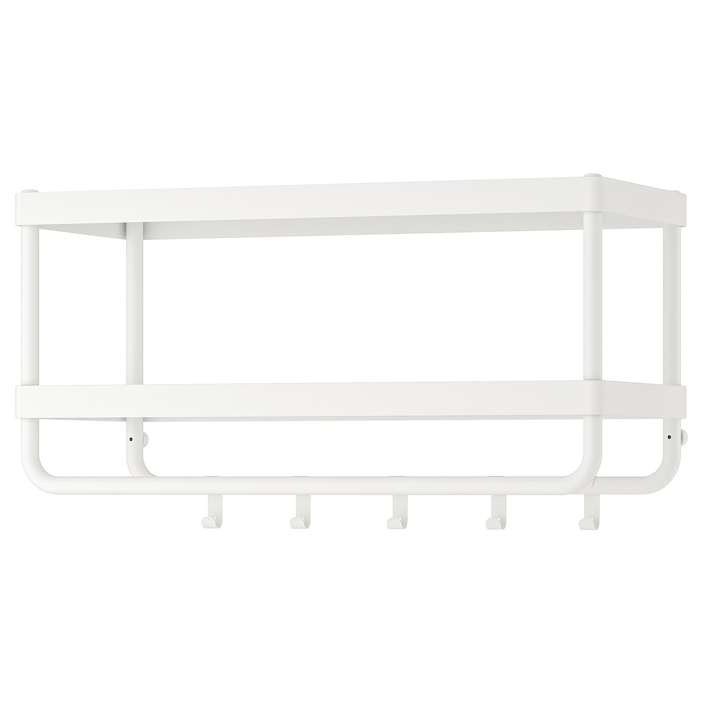 IKEA MACKAPÄR Attaccapanni/rastrelliera cappelli bianco 78 cm