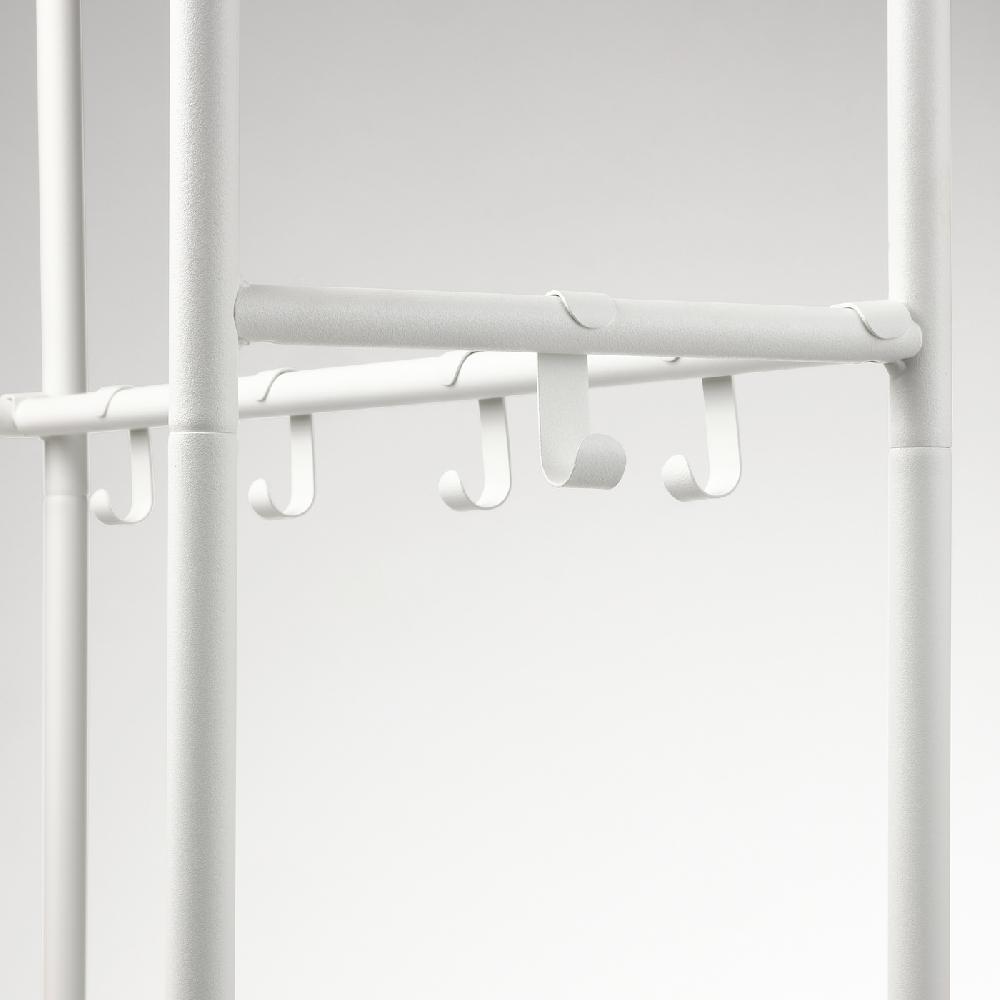 IKEA MACKAPÄR Attaccapanni/rastrelliera Scarpe Bianco 78x32x200 Cm