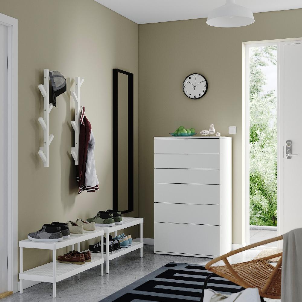 IKEA MACKAPÄR / VIHALS Set Mobili Ingresso 5 Pezzi Bianco