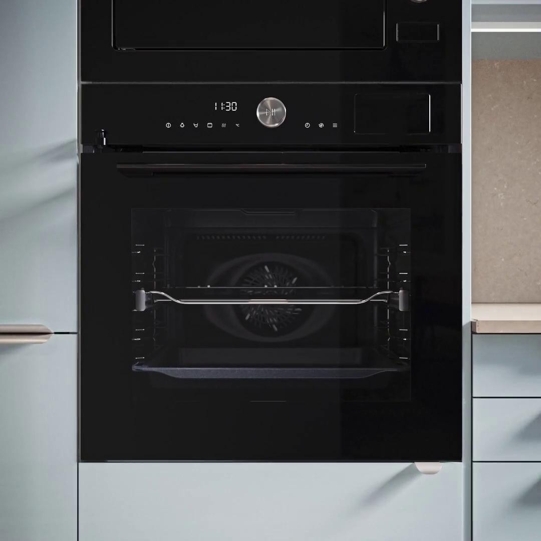 IKEA MÅGEBO Forno Termoventilato/vapore Combin IKEA 500 Nero